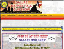 Tablet Screenshot of dallasarms.com